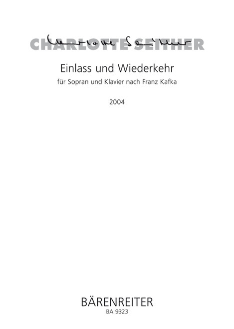 Einlass und Wiederkehr (2004) [Bar:BA9323]