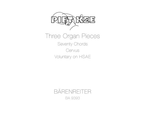 Kee, Three Organ Pieces [Bar:BA9393]