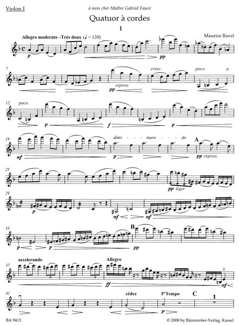 String Quartet [Bar:BA9413]