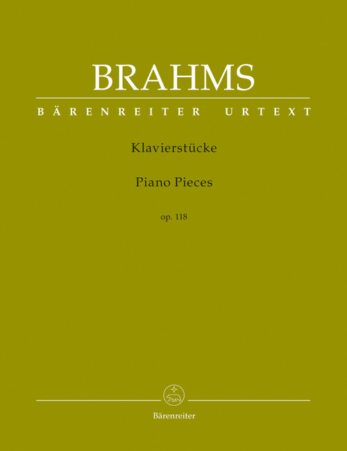 Brahms, Piano Pieces, Op.118 [Bar:BA9630]