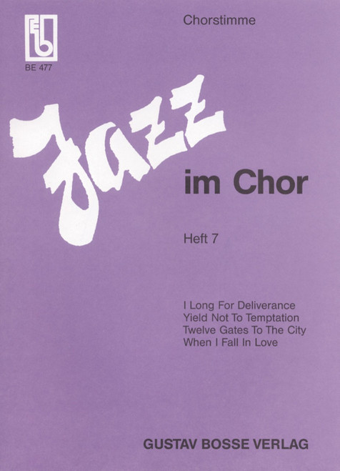 Jazz im Chor. Arrangements aus dem Jazz- und Rockbereich für Laien- und Schulchöre. Heft 7 [Bar:BE477]
