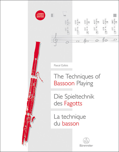Gallois, The Techniques of Bassoon Playing / Die Spieltechnik des Fagotts / La technique du basson [Bar:BVK1860]