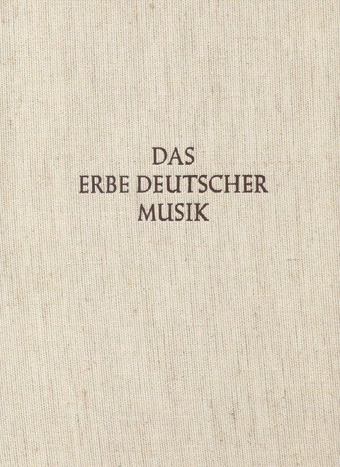 Hochzeitsarien und Kantaten Stettiner Meister nach 1700. Das Erbe Deutscher Musik, Landschaftsdenkmale Mecklenburg-Pommern 1 [Bar:EDM1013]