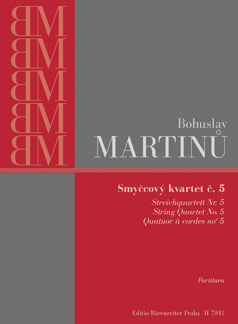 Martinu, Streichquartett [Bar:H7941]