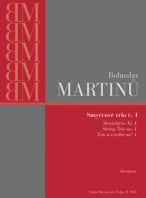 Martinu, Streichtrio [Bar:H7965]