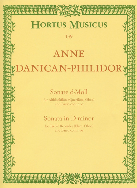 Danican-Philidor, Sonate [Bar:HM139]