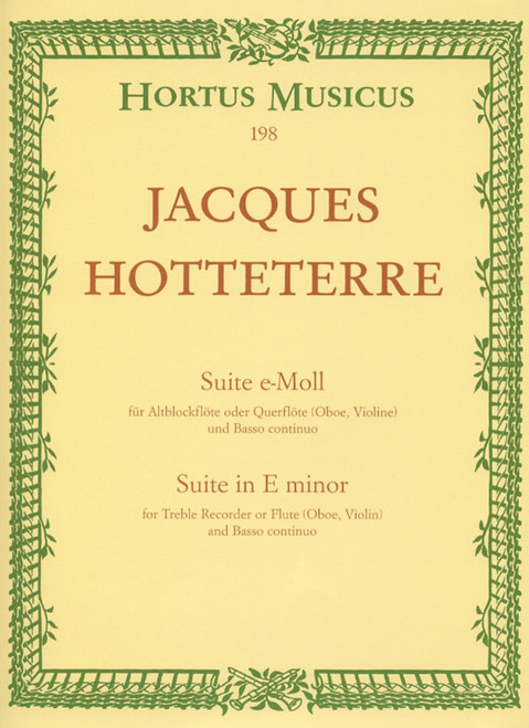 Hotteterre, Suite [Bar:HM198]