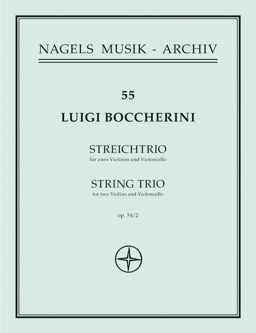 Boccherini, Streichtrio [Bar:NMA55]