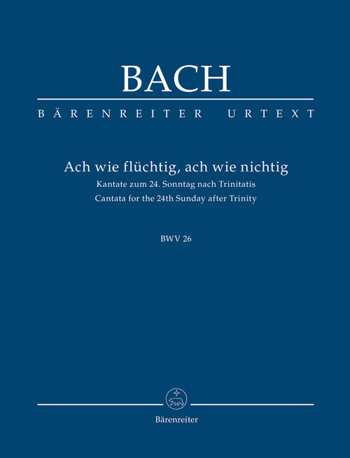 Bach, J.S. - Ach wie flüchtig, ach wie nichtig [Bar:TP1026]