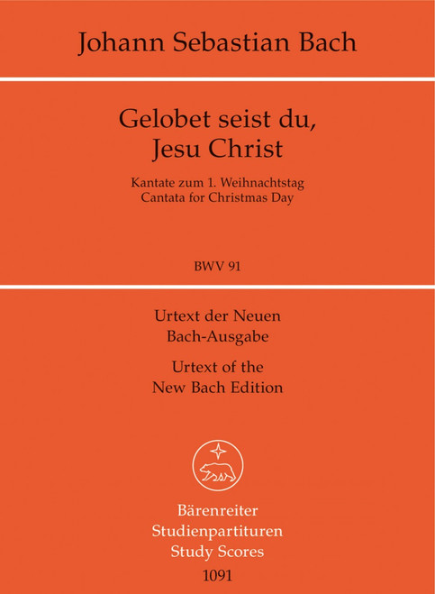 Bach, J.S. - Gelobet seist du, Jesu Christ [Bar:TP1091]