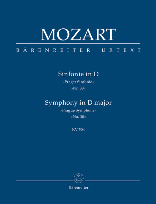 Mozart, Symphony No. 38 D major KV 504 'Prague Symphony' [Bar:TP160]