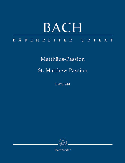 St. Matthew Passion BWV 244 [Bar:TP196]