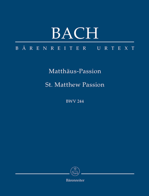 Bach, Matthaus-Passion BWV 244 [Bar:TP196]