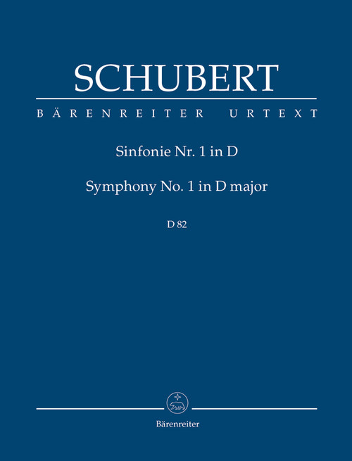 Symphony no. 1 in D major D 82 [Bar:TP401]