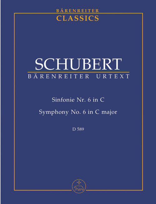 Schubert, Symphony No. 6 C major D 589 [Bar:TP406]