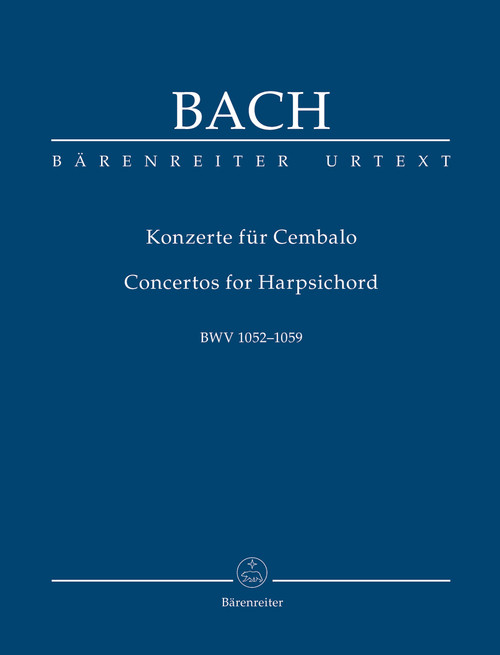 Bach, Concertos for Harpsichord BWV 1052-1059 [Bar:TP410]