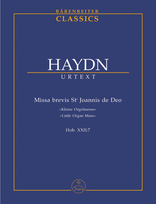 Haydn, Missa brevis Sti.Joannis de Deo Hob.XXII:7 [Bar:TP95]