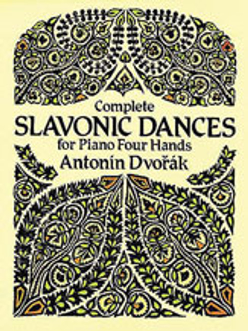 Dvorák, Complete Slavonic Dances for Piano Four Hands [Dov:06-27019X]