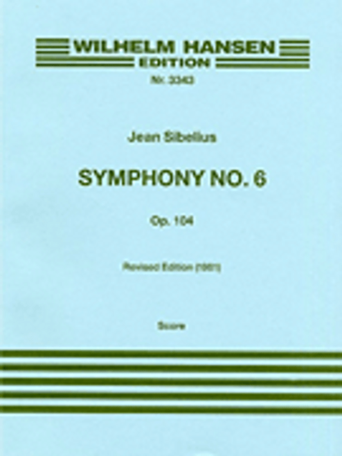 Sibelius, Symphony No. 6 Op. 104 [HL:14030001]