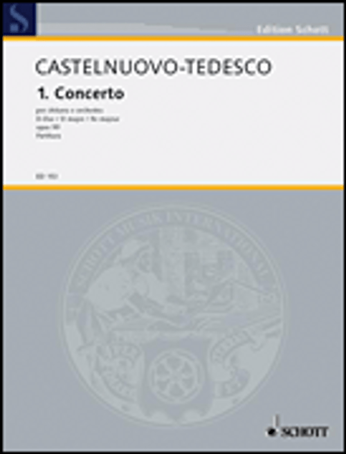 Castelnuovo-Tedesco, Concerto No. 1 in D [HL:49003420]