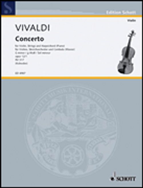 Vivaldi, Violin Concerto G Minor Op. 12, No. 1 [HL:49005313]