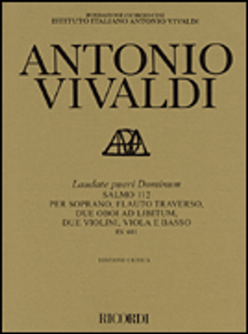 Vivaldi, Laudate pueri Dominum RV601 [HL:50485241]