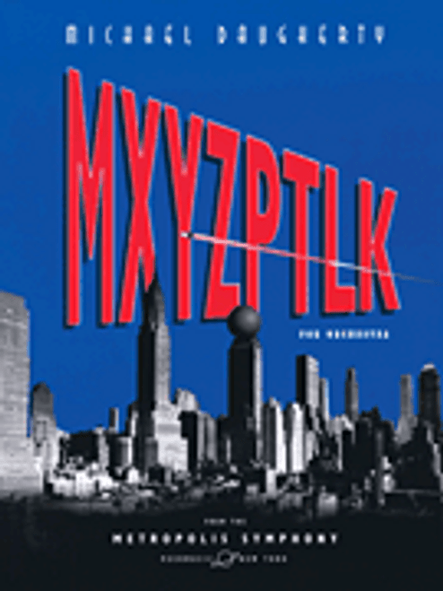 Daugherty, METROPOLIS SYMPHONY: III. Mxyzptlk [HL:228862]