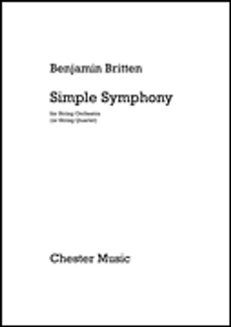 Britten, Simple Symphony for String Orchestra [HL:14037663]