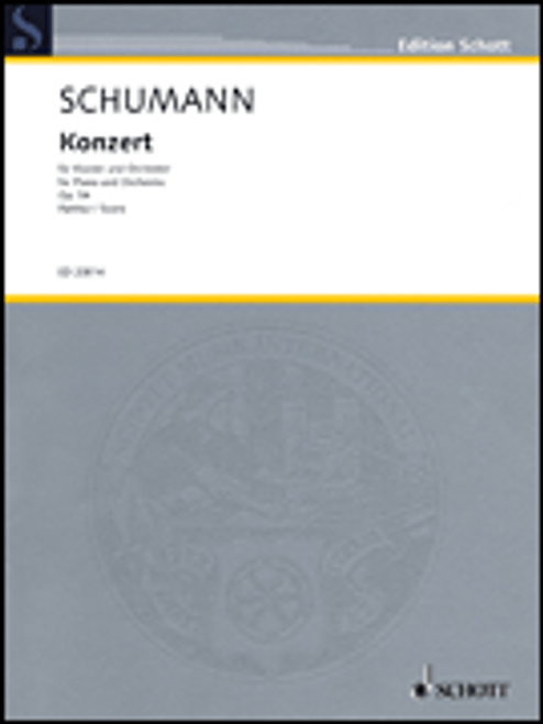 Schumann, Concerto for Piano and Orchestra, Op. 54 [HL:49018088]