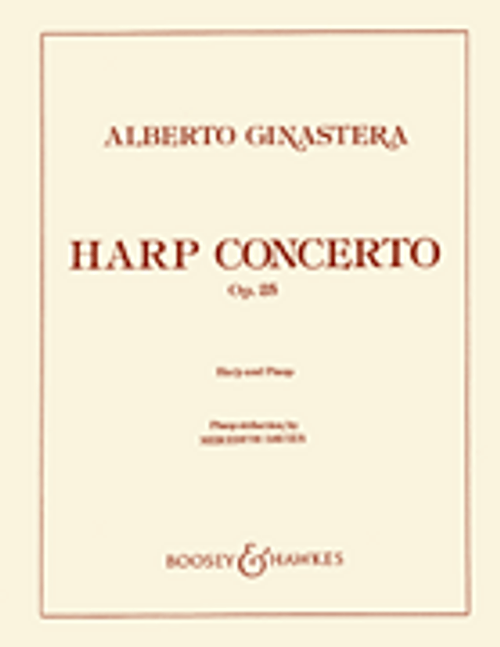 Ginastera, Harp Concerto, Op. 25 [HL:48003081]