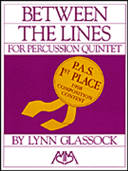 Between the Lines for Percussion Quintet  [HL:317083]