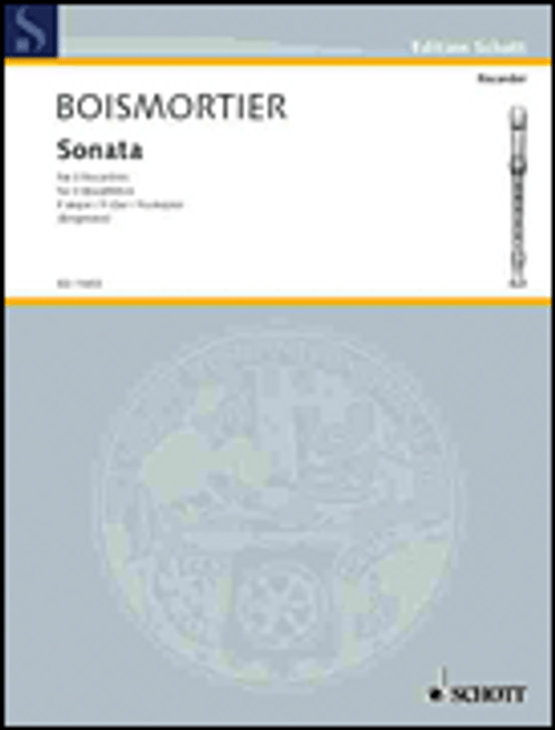 Boismortier, Sonata in F, Op. 7, No. 1 [HL:49002898]