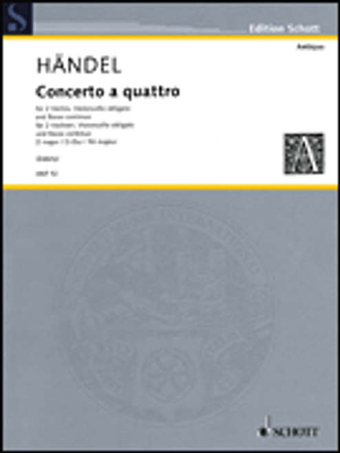 Handel, Concerto a Quattro D Major [HL:49000224]