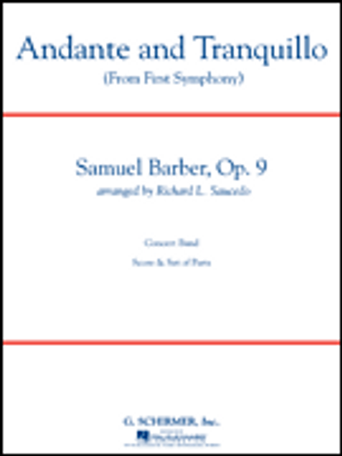 Barber, Andante and Tranquillo (from First Symphony) [HL:50486974]