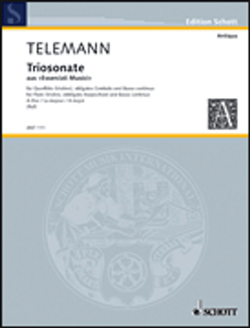 Telemann, Trio Sonata A Major from Essercizii Musici [HL:49000036]