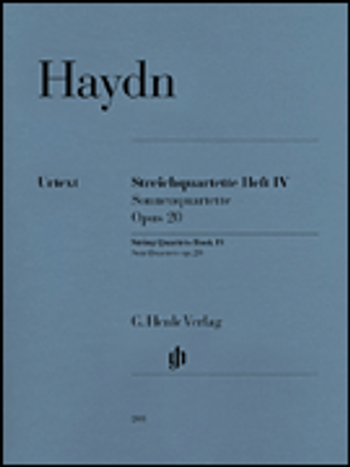 Haydn, String Quartets, Vol. IV, Op. 20 (Sun Quartets) [HL:51480208]