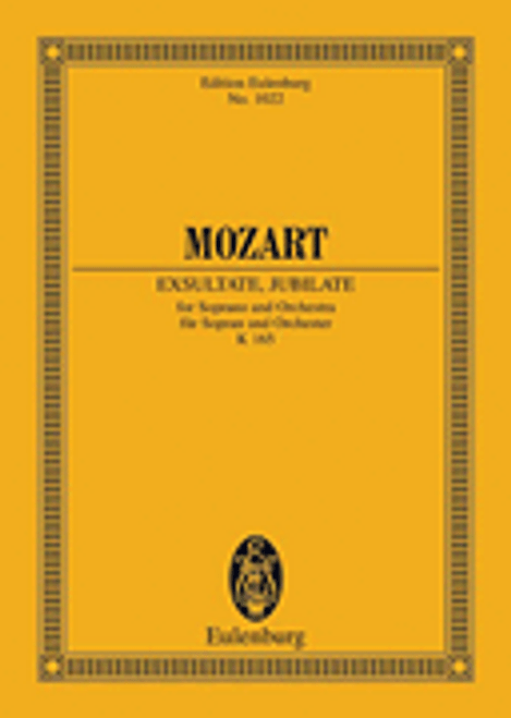 Mozart, Exsultate Jubilate Motet, KV 165 [HL:49009351]