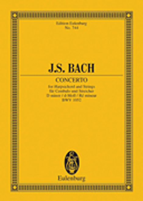 Bach, J.S. - Harpsichord Concerto No. 1 in D Minor, BWV 1052 [HL:49010196]