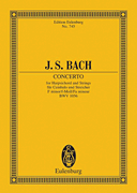 Bach, J.S. - Harpsichord Concerto in F minor, BWV 1056 [HL:49010197]