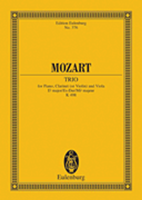 Mozart, Trio in E-flat Major, K. 498 [HL:49009850]