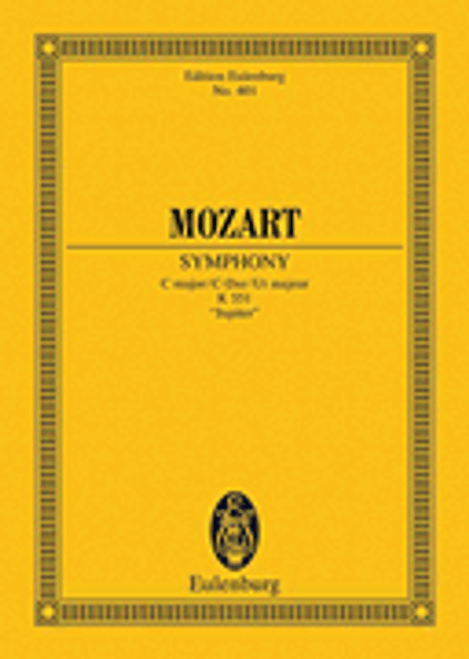 Mozart, Symphony No. 41 in C Major, K. 551 Jupiter [HL:49009870]