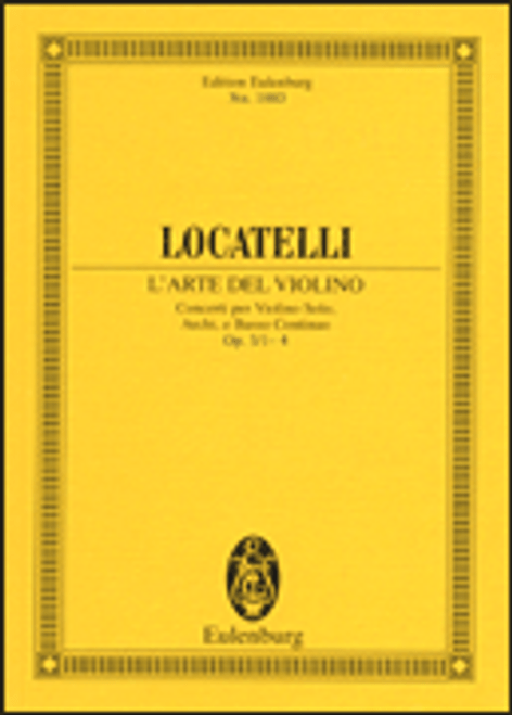 Locatelli, L'Arte del Violino Op. 3, Nos. 1-4 [HL:49015645]