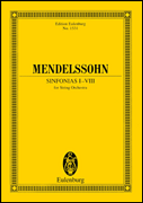 Mendelssohn, Sinfonias I-VIII [HL:49016717]