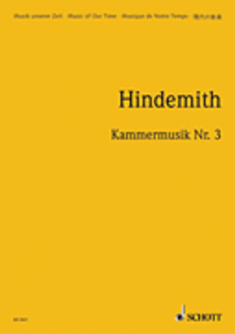 Hindemith, Kammermusik #3 Op. 36, No. 2 [HL:49004133]