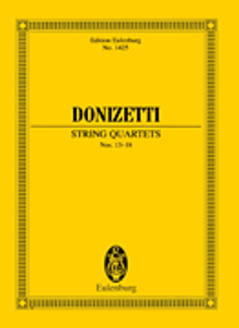 Donizetti, String Quartets Nos. 13-18 [HL:49017977]