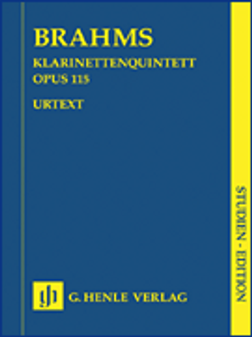 Brahms, Clarinet Quintet B minor Op. 115 [HL:51489651]