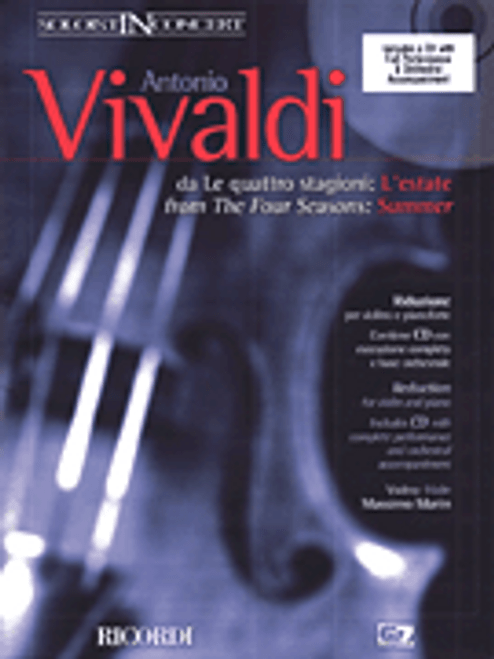 Vivaldi, Concerto in G Minor L'estate (Summer) from The Four Seasons RV315, Op.8 No.2 [HL:50485232]