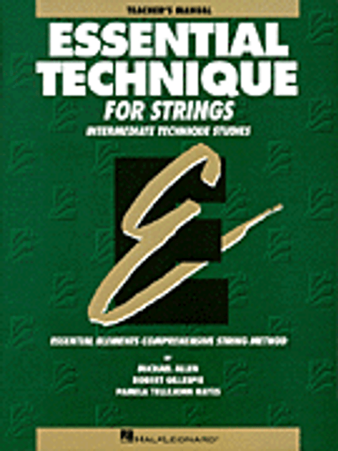 Essential Technique for Strings - Teacher's Manual  [HL:868003]