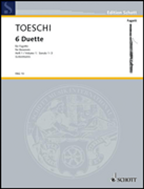 Toeschi, Six Duets for Bassoon [HL:49010442]