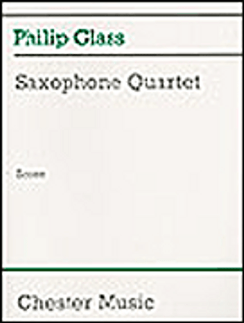 Glass, Saxophone Quartet [HL:14012797]